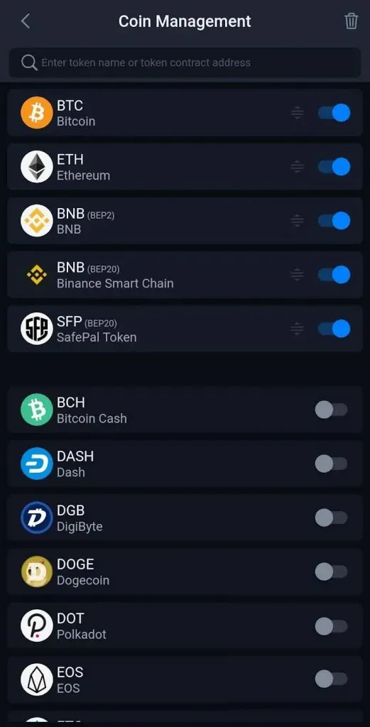 coin management