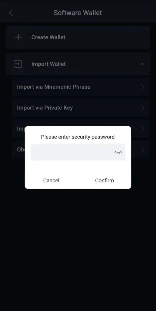 create wallet