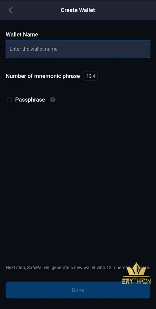 نام کیف پول