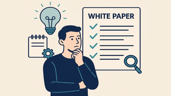 نکات قبل از نوشتن وایت پیپر