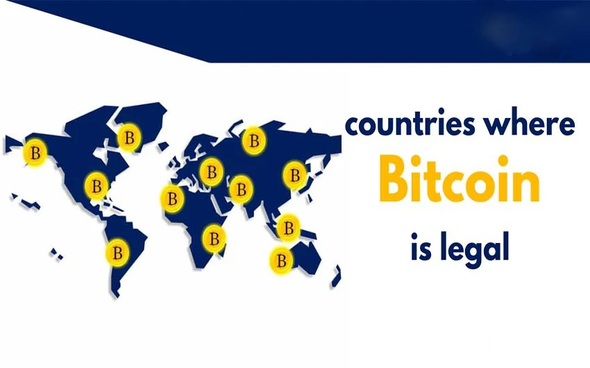 Countries where Bitcoin is legal 11zon