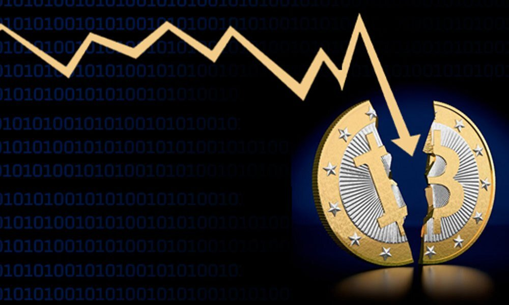 ریزش قیمت ارز بیت کوین 2 تصویر کاهش قیمت ارز دیجیتال بیت کوین