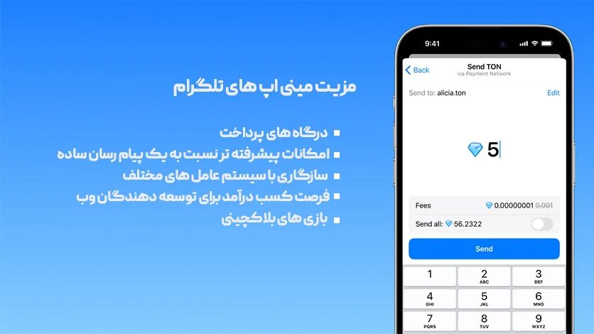 مینی اپ تلگرام چیست؟ معرفی بهترین مینی اپ های تلگرام 3 مزیت های مینی اپ تلگرام