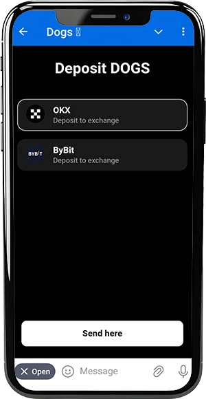 صرافی OKX و ByBit برای برداشت توکن داگز