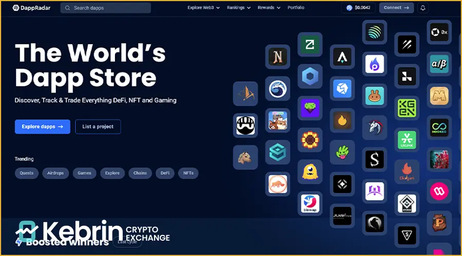 سایت Dapp Radar
