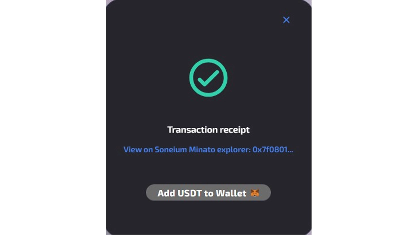 ایردراپ سونیوم (Soneium) چیست؟ آموزش دریافت ایردراپ سونی در تلگرام 12 تراکنش را در متامسک تأیید کنید
