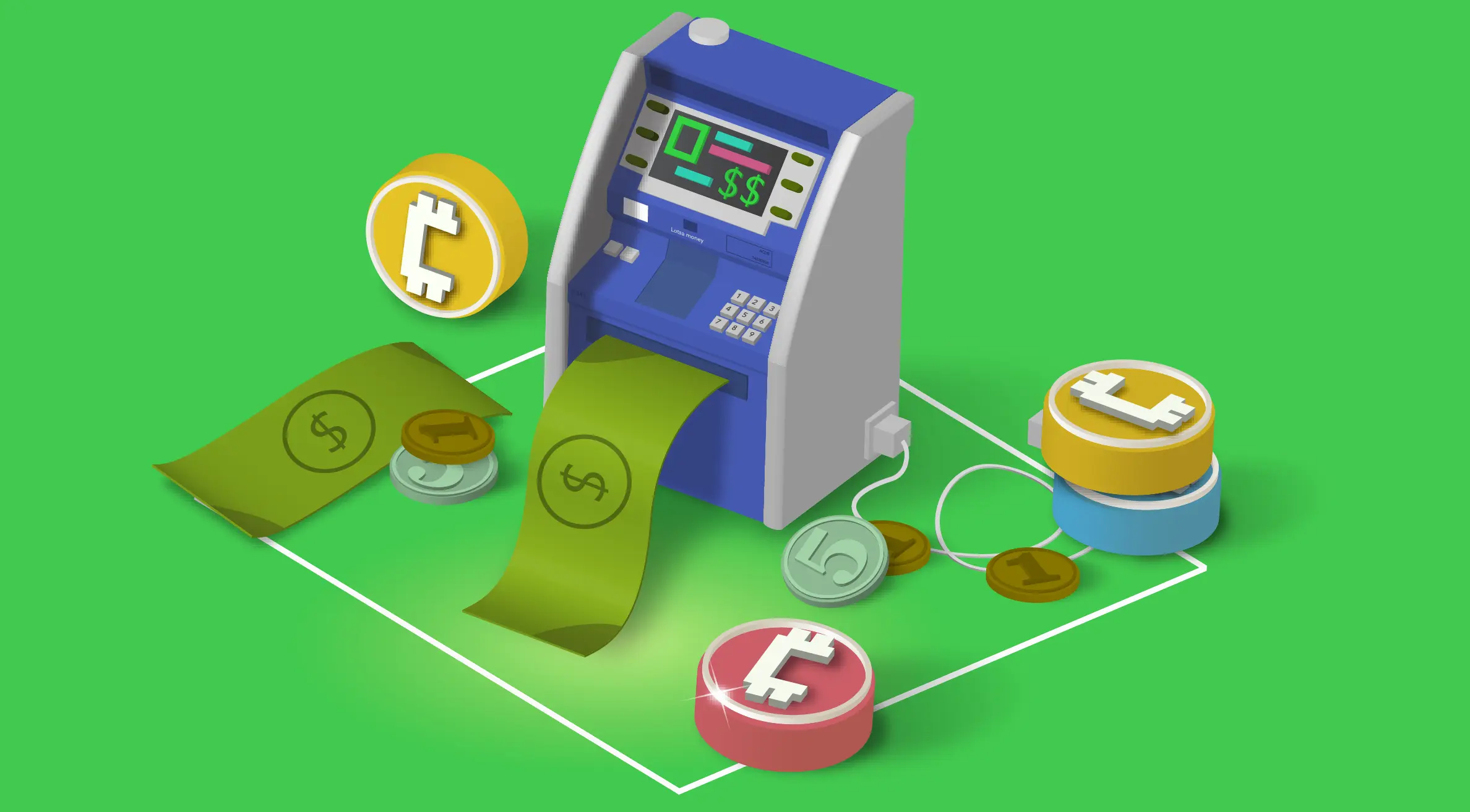 تفاوت بیت کوین و پول در چیست؟