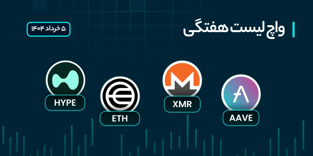 واچ لیست هفتگی ارزهای دیجیتال ۵ تا ۱۱ خرداد