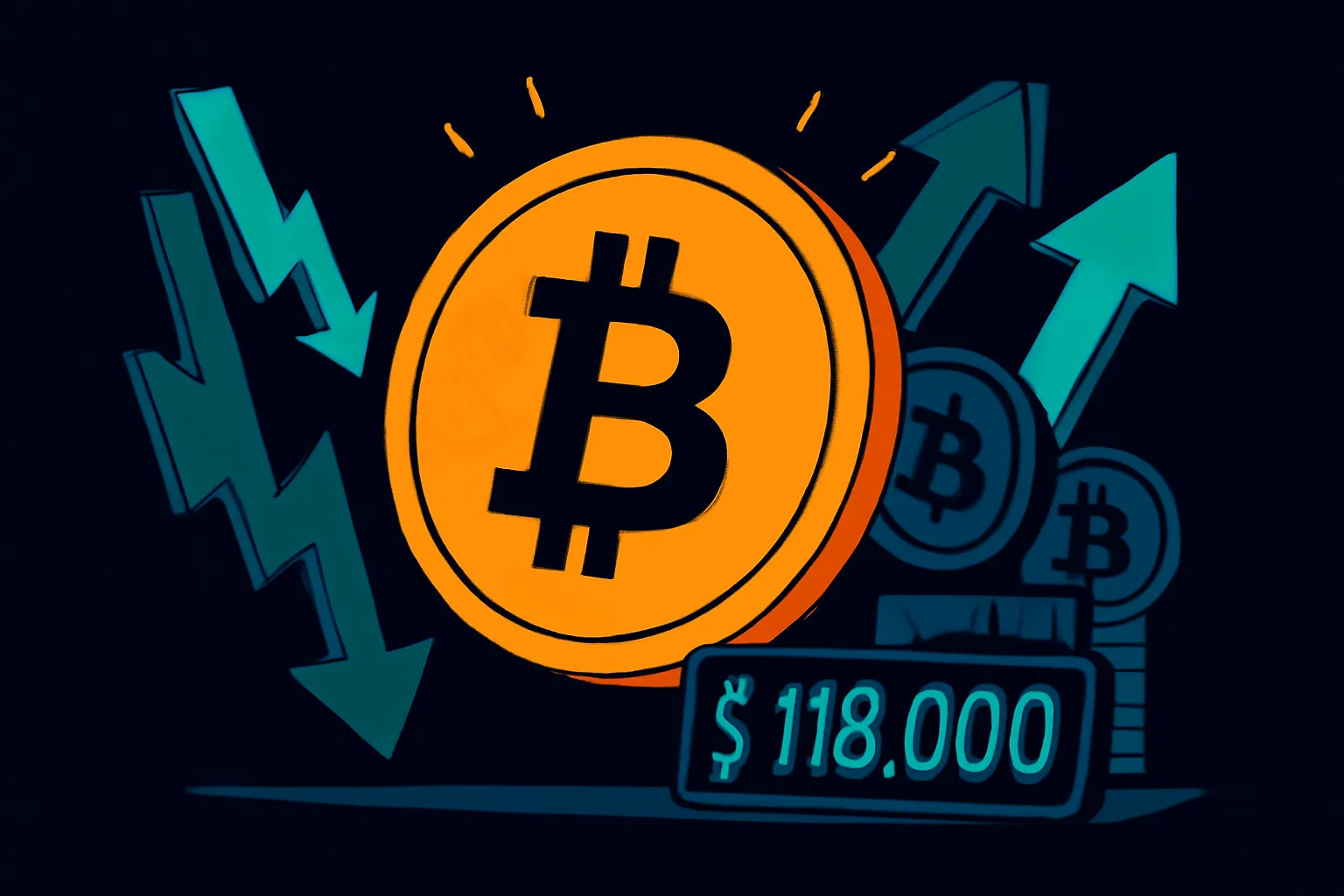 بیت‌کوین؛ کاهش مقطعی تمرکز بازار
