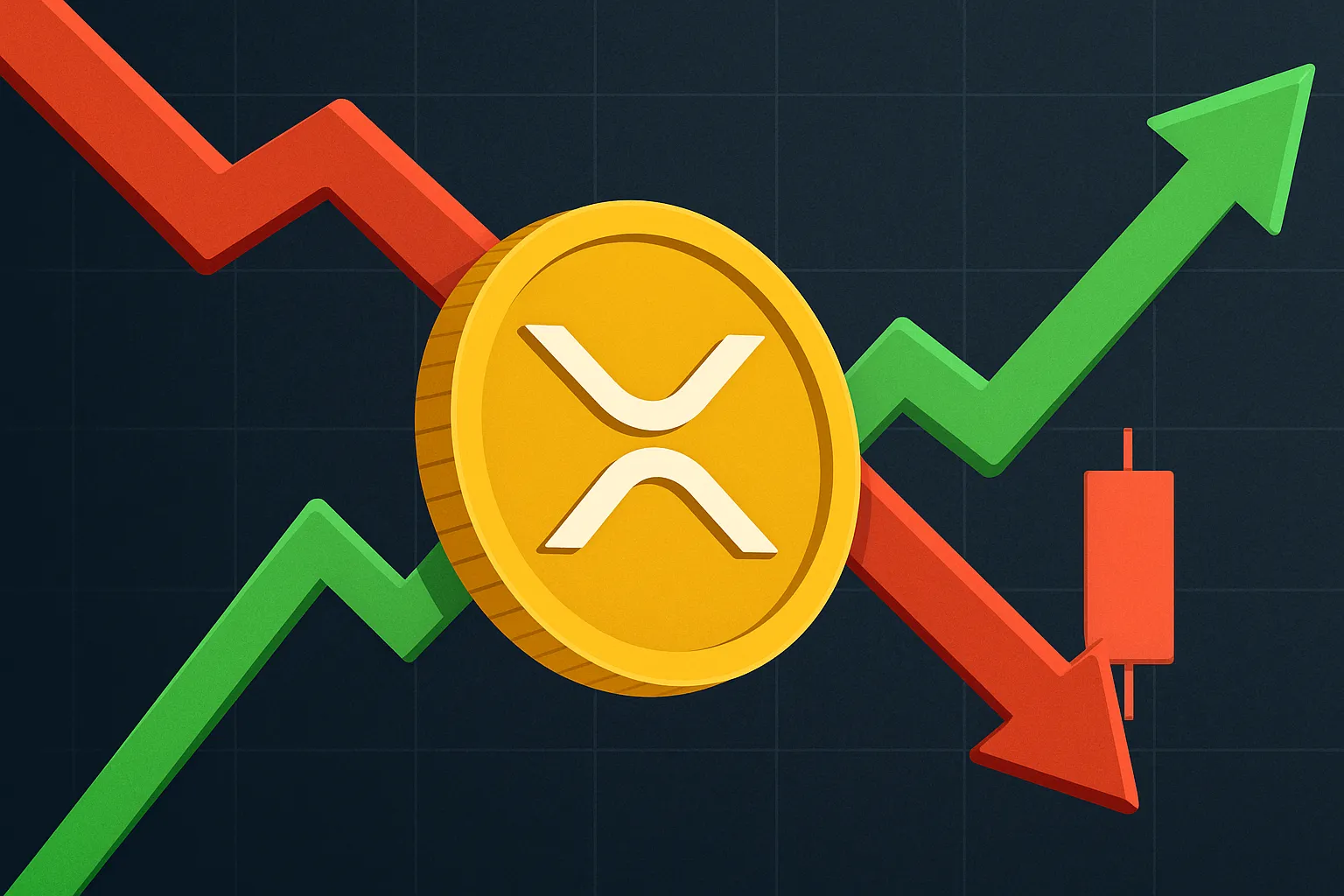اصلاح قیمت XRP پولبک یا شروع ریزش