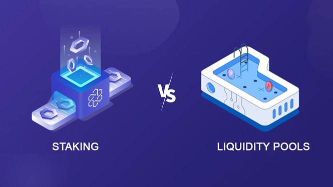 تفاوت استیکینگ و استخر نقدینگی