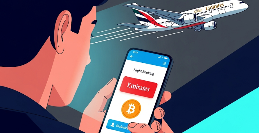 خرید بلیط هواپیما با پرداخت رمز ارزی در امارات