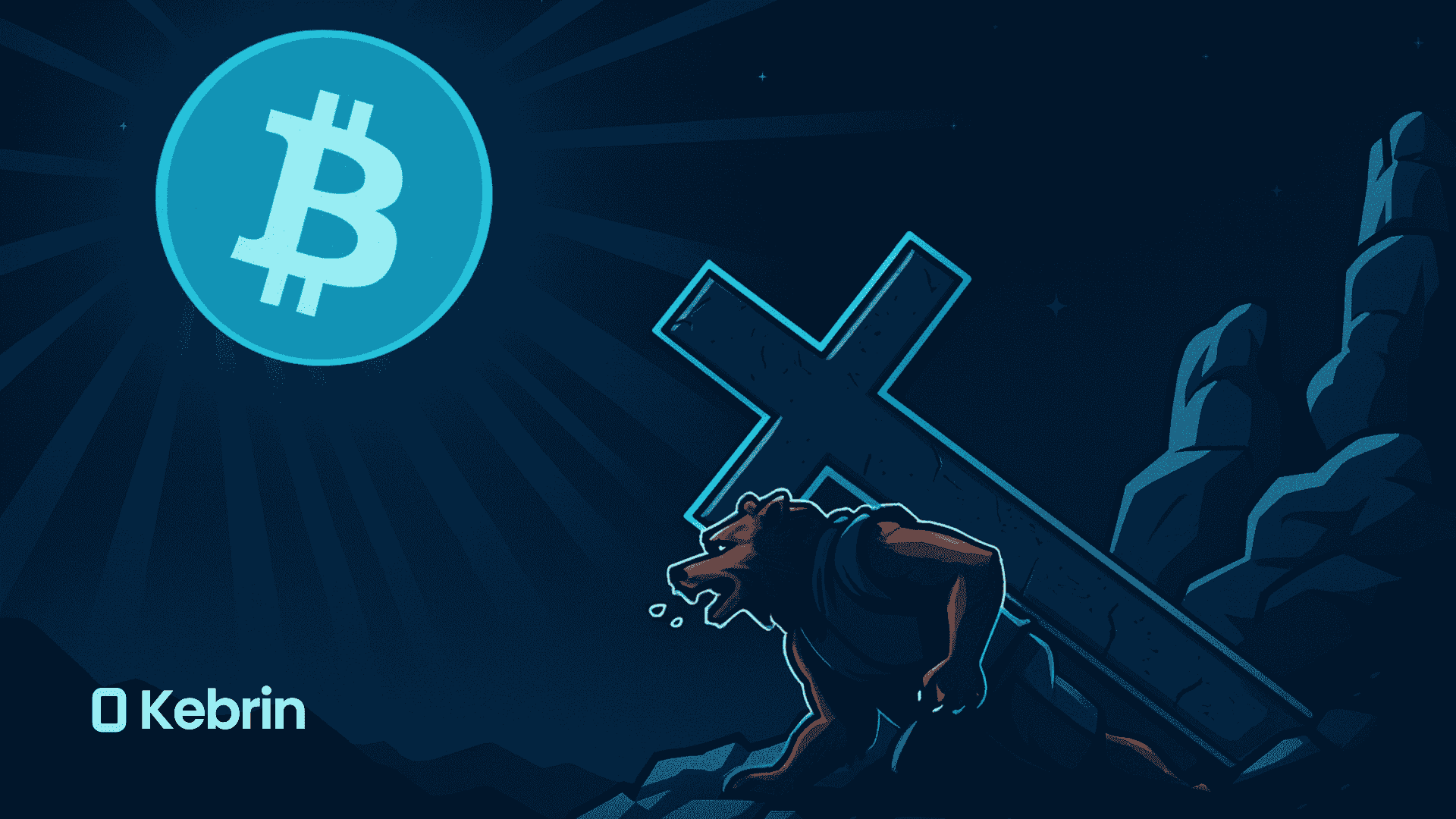 صلیب مرگ یا بازگشت بیت کوین به ۹۶ هزار دلار؟