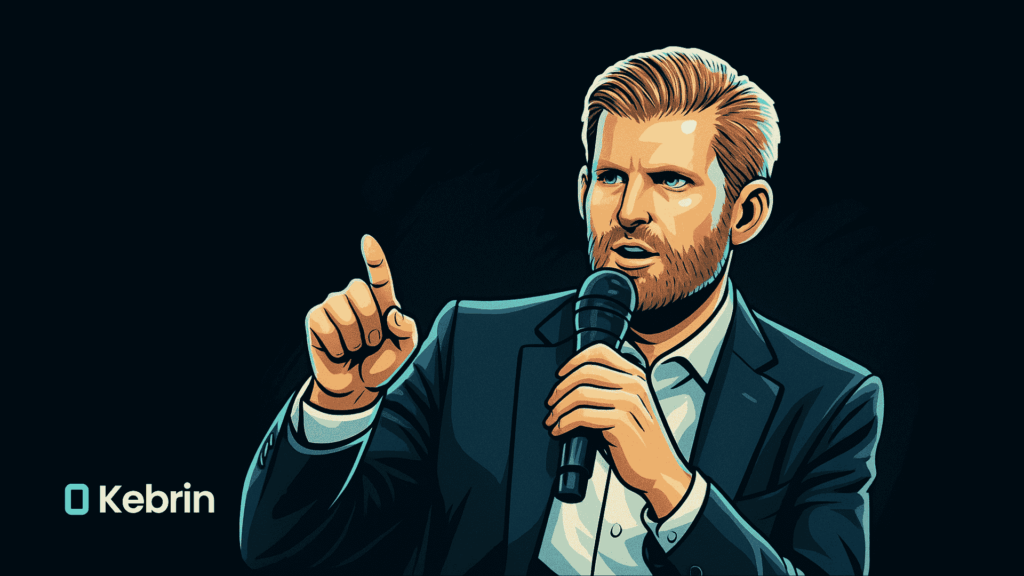 پسر ترامپ: بیت‌کوین آخرین دارایی مقاوم در بحران جهانی است